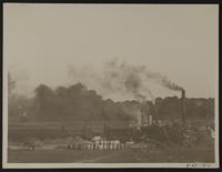 View of asphalt plant from west