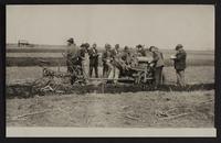 Tractor demonstration in Burke's field, Spring