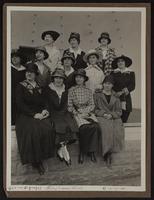 Telephone girls in band shell