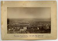 Lawrence View- Looking East From University Showing Houses