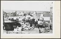 Business Sheet With Covered Wagons