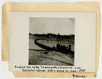 Engine Car of the Leavenworth, Lawrence, and Galveston Railroad