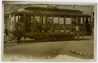 First Electric Street Car--Lawrence, Kansas