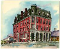 Lawrence National Bank - Watercolor