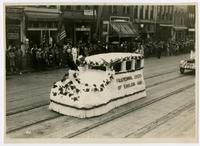 Fraternal Order of Eagles float (75th Anniversary Historic Parade)