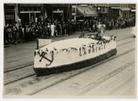 Kiwanis Club of Lawrence float (75th Anniversary Historic Parade)