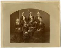 Unidentified group of women, probably a family