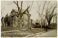 Judge Emery Residence (627) and 600 block of Louisiana Street (1911 Tornado)