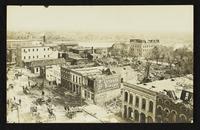 View looking northeast from National Bank (1911 Tornado)