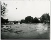 High water in north Lawrence looking south (1903 Flood)