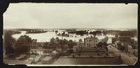 View of Lawrence, river, and flood plain (1903 Flood)