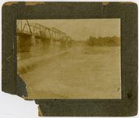 "The Dam" Before Flood of 1903 - Lawrence, Kansas