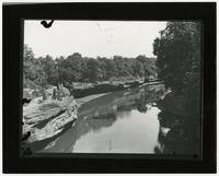 Group on Rock Bank of Wakarusa River