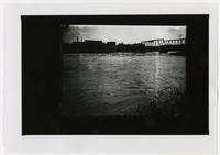 Kansas River, Bridge &amp; Bowersock - Lawrence
