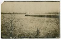 High Water Caused By Ice Jam. Lawrence