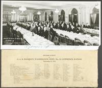 G.A.R. Dinner at Eldridge Hotel - Lawrence, Kansas