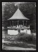 People in bandstand (Excelsior Springs?)