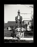 Seeley brothers acrobatic act-pyramid