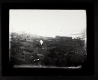 Great Western Stove Company and view of town