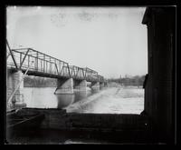 Lawrence, KS-bridge and Union Pacific depot 