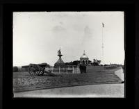 Old Soldiers Home-bandstand, fountain, and Spanish cannon