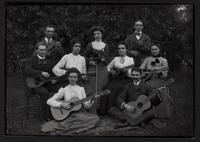 Group with stringed instruments