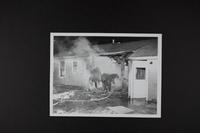 Fatal Fire - Glenn Hadl Family - Burned house.