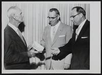 (L to R) Rev. C. J. Knox; Carl Knox; Rev. William Knox.