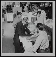 Lawrence Post Office, same as item 1337, but with addition of James Parsons, postmaster (probably).