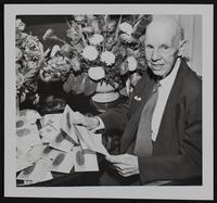 W. G. Billy Hutson of Eldridge hotel receives congratulatory wires.