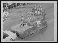 Centennial - Parade Float of Lawrence Sanitary Dairy Products.
