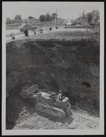 Kansas Turnpike - Construction of Underpass at Sixth and Iowa streets.