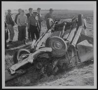 Auto Wrecks - Two unidentified Iowa men injured on Christmas day. Trooper Eric DeGraffenreid.