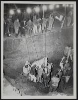 Construction accidents - Paola - Cave-in Killed - Roy Ludwig; Wayne C. Cokeley; Bulford Atteberry.