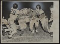 Haskell Football - Thurman Moore scores against Maur Hill.