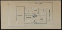 Fatal Fire - Glenn Hadl Family - Diagram of House.