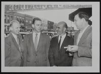 Community Chest Block Workers (L to R) Raymond Anderson; Harold Scheve; Kenneth Whitenight; A. B. &quot;Blackie&quot; Sanders.