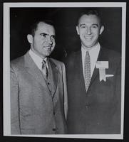 Politics - Vice President Richard Nixon and Henry Bubb.