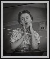 Evelyn Stephenson Mirror broken on Friday the 13th.