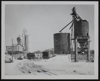 Lawrence Industry - Penny's ready mized cement plant - East Eighth street at Santa fee tracks.