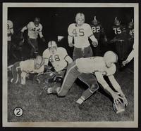 LHS Football - LHS Bob Craig fumbles and recovered by Argentine&#39;s Jerry Brillhart.