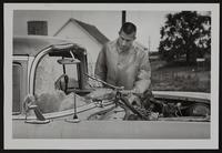 Auto Wreck - Dept. Sheriff Bill Moomau.