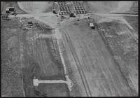 Kansas Turnpike - View to West from North Lawrence at East Lawrence Interchange.