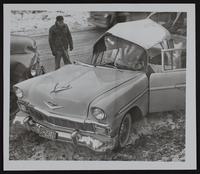 Auto Accidents - Three car accident on Captain's Hill east of Eudora - slid on ice and snow.