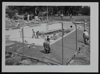 Lawrence Country Club - Swimming pool construction.
