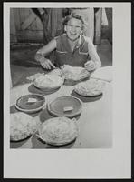 Big Springs annual fair - Mrs. W. G. Ransom of Williamsburg, baking judge.