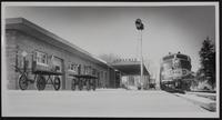 Lawrence - New Santa Fe depot on East Seventh Street.