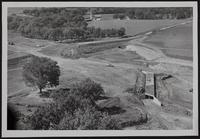 Kansas Turnpike - Fill for overpass of North Kasold Drive over turnpike - Chet Spray residence in BG. Looking NW.