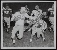 Haskell Football 1954 season photo.