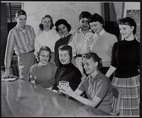 &quot;Miss Lawrence of 1957&quot; Candidates (L to R) Front Row
